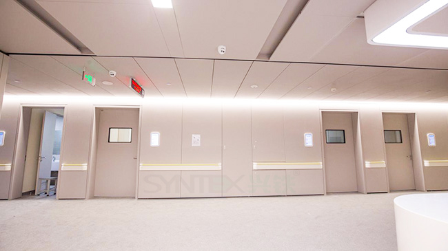 成都興鐵與資陽兒童醫(yī)院合作案例 醫(yī)院專用護(hù)墻板